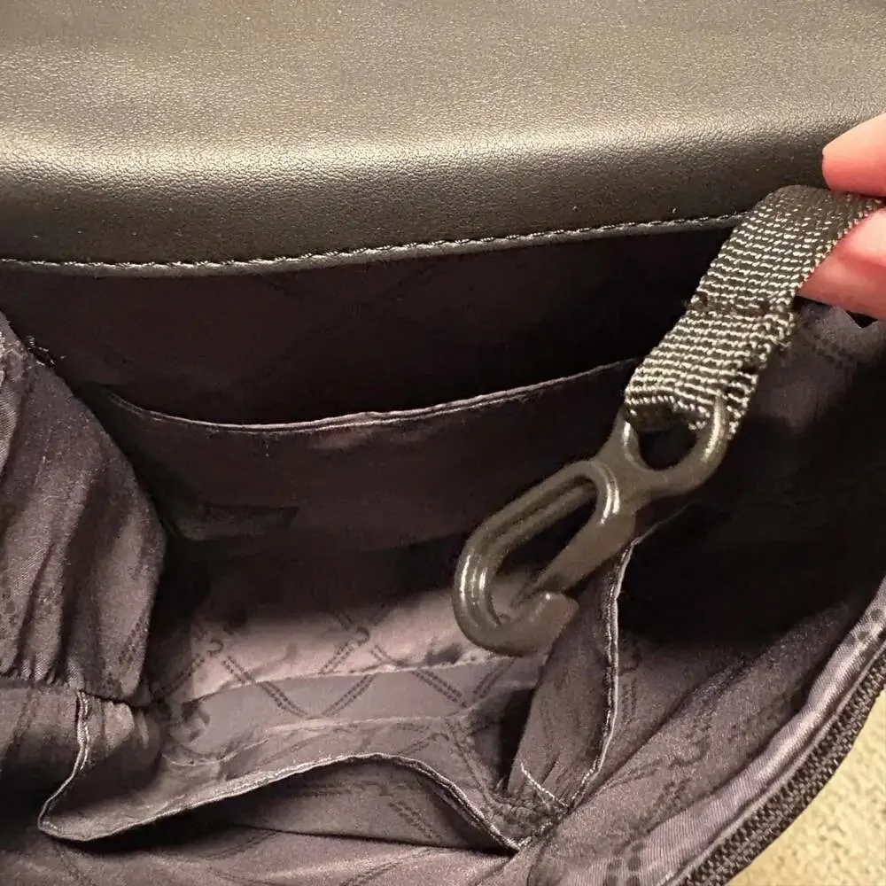 True Religion Longley Unisex  Sling Bag with Detachable Coin Pouch